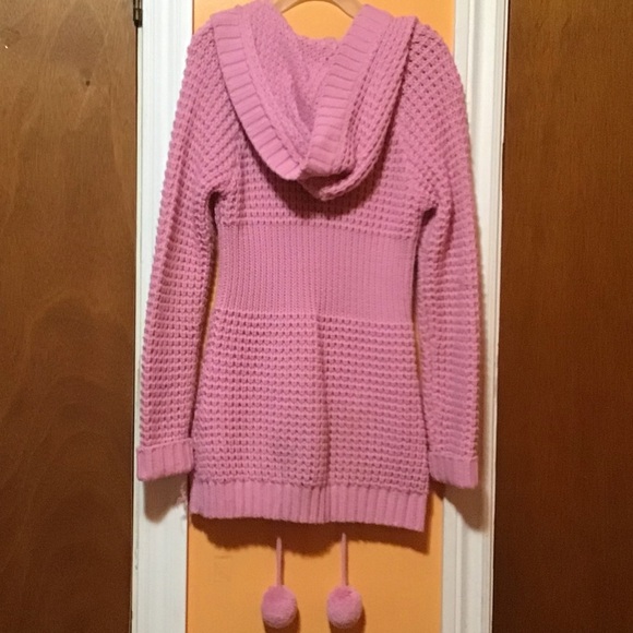 Pink Wool coat - Picture 2 of 2